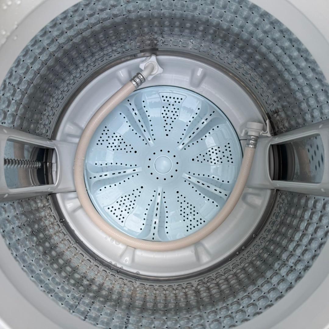 220⭐️2025年製美品☆アクア 洗濯機 7KG ガラストップ 一人暮らし