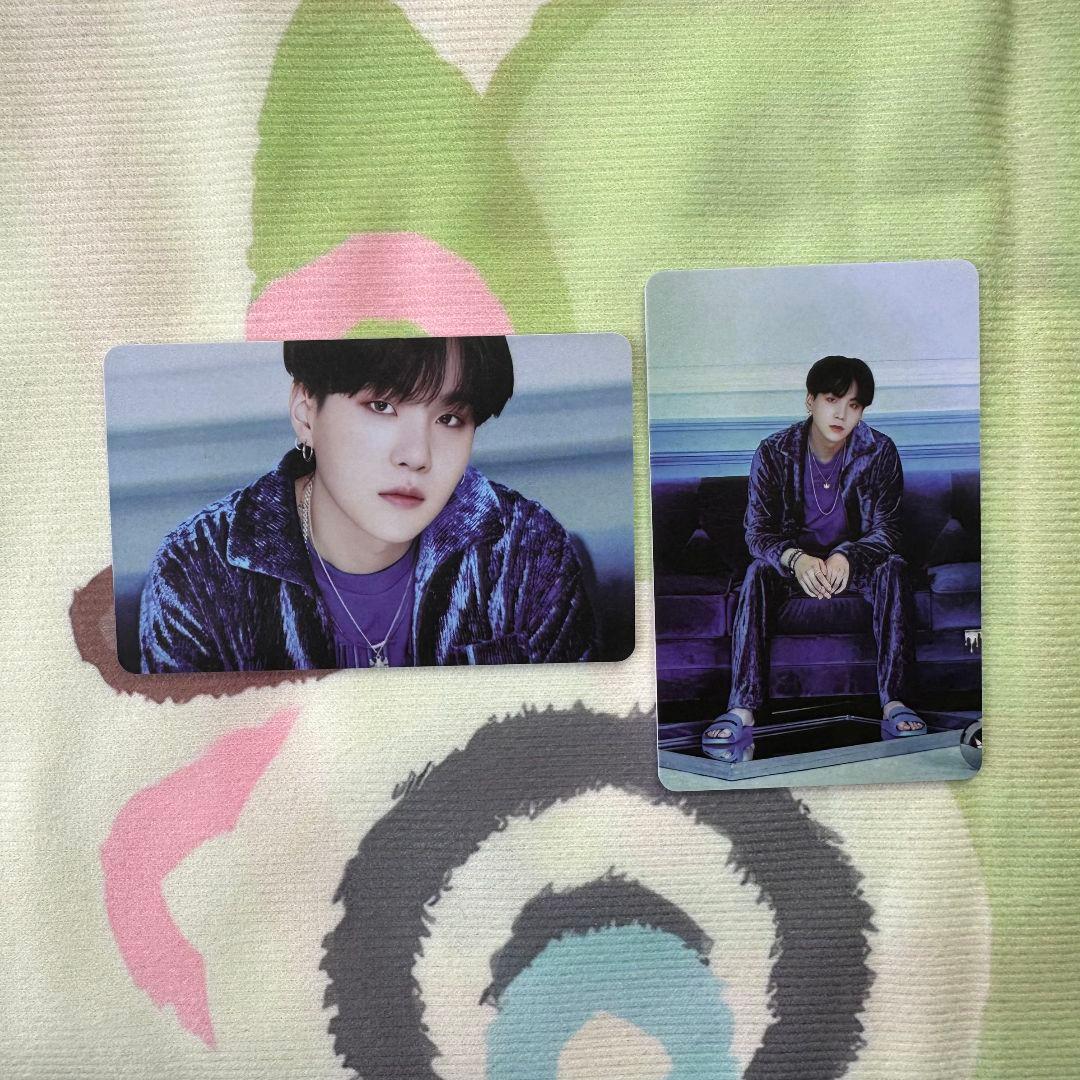 韓国限定 BTS BE Deluxe ラキドロ 未公開 ユンギ トレカ 2枚 BTS防弾少年団ジョングクBE 未公開 ラッキードロートレカ2枚 BTS防弾少年