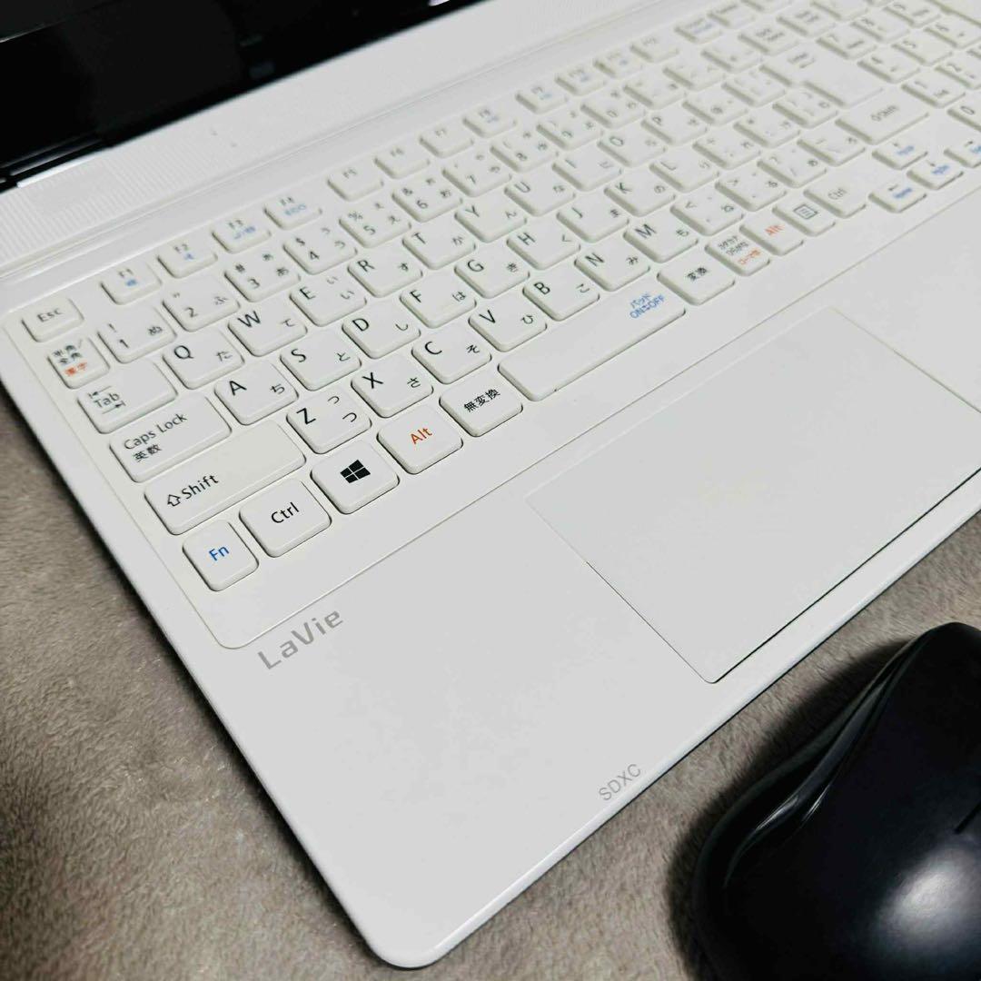 S244 NECノートパソコンWEBカメラSSD高速Windows11オフィス付 - メルカリ