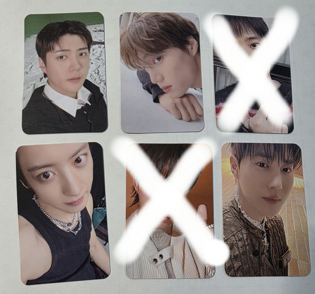 EXO REVERXE photobook 2種 未使用 mu-moトレカ付き - メルカリ