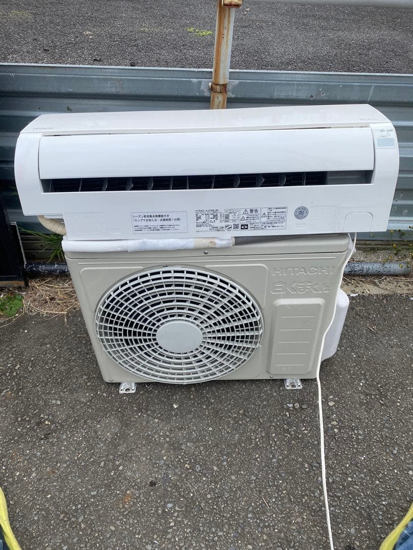 横浜市発　日立　白くま　RAS-AJ28N エアコンセット 日立 白くまくん AJシリーズ ルームエアコン RAS-AJ28N-W | エアコン