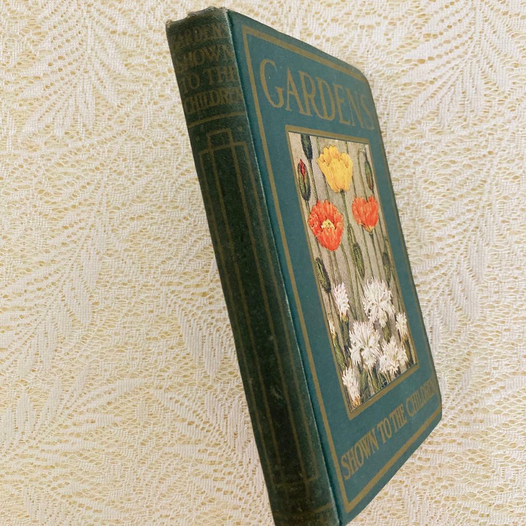 洋書 古書 希少 イギリスのアンティーク植物図鑑 色鮮やかで美しい