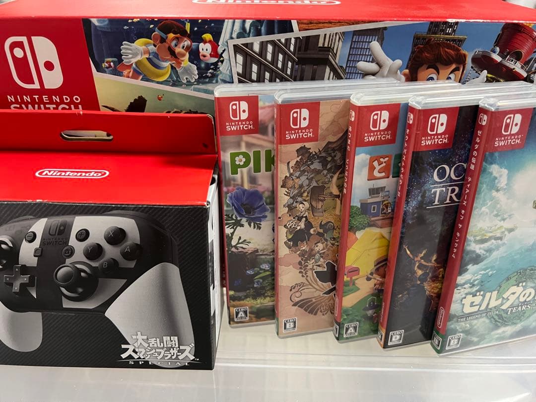 Nintendo Switch マリオ オデッセイセット + ソフト5本 71vGJ2NJwBL.