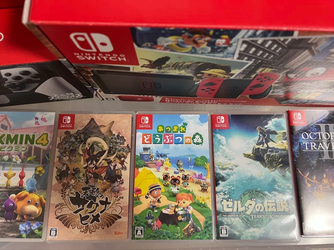 Nintendo Switch マリオ オデッセイセット + ソフト5本 - メルカリ