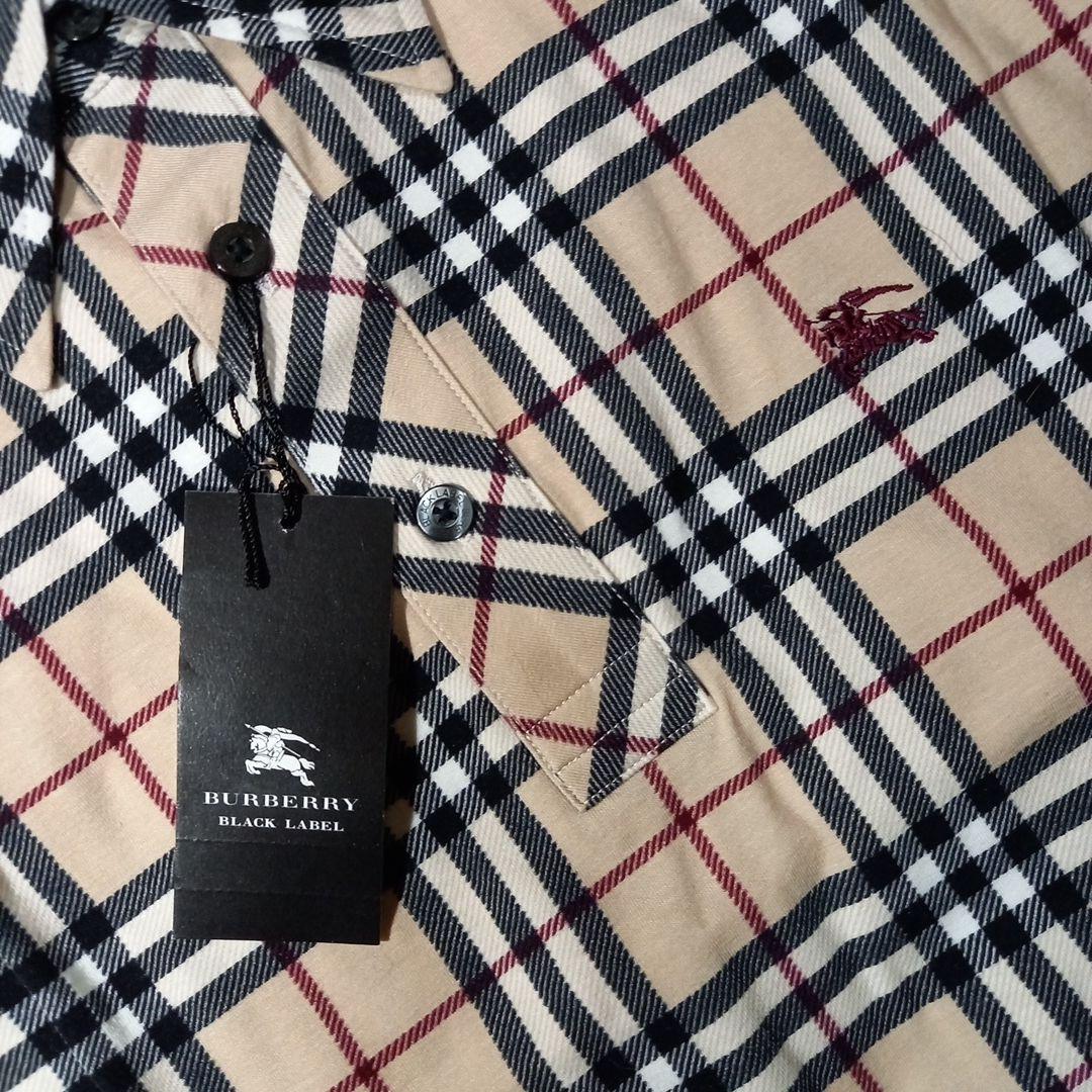 バーバリー ブラックレーベル ノバチェック ポロシャツ サイズ2(M) 未