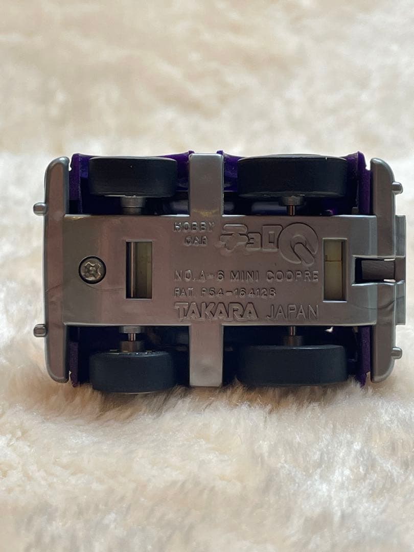 チョロQ NO.A-6 ミニ クーパー 紫メタ