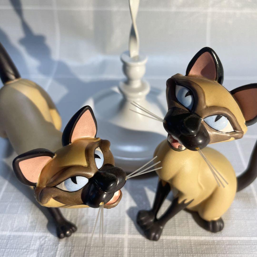 WDCC ディズニー わんわん物語 サイ＆アム フィギュア 陶器製 WDCC ディズニー わんわん物語 サイ＆アム フィギュア 陶器製 - メルカリ