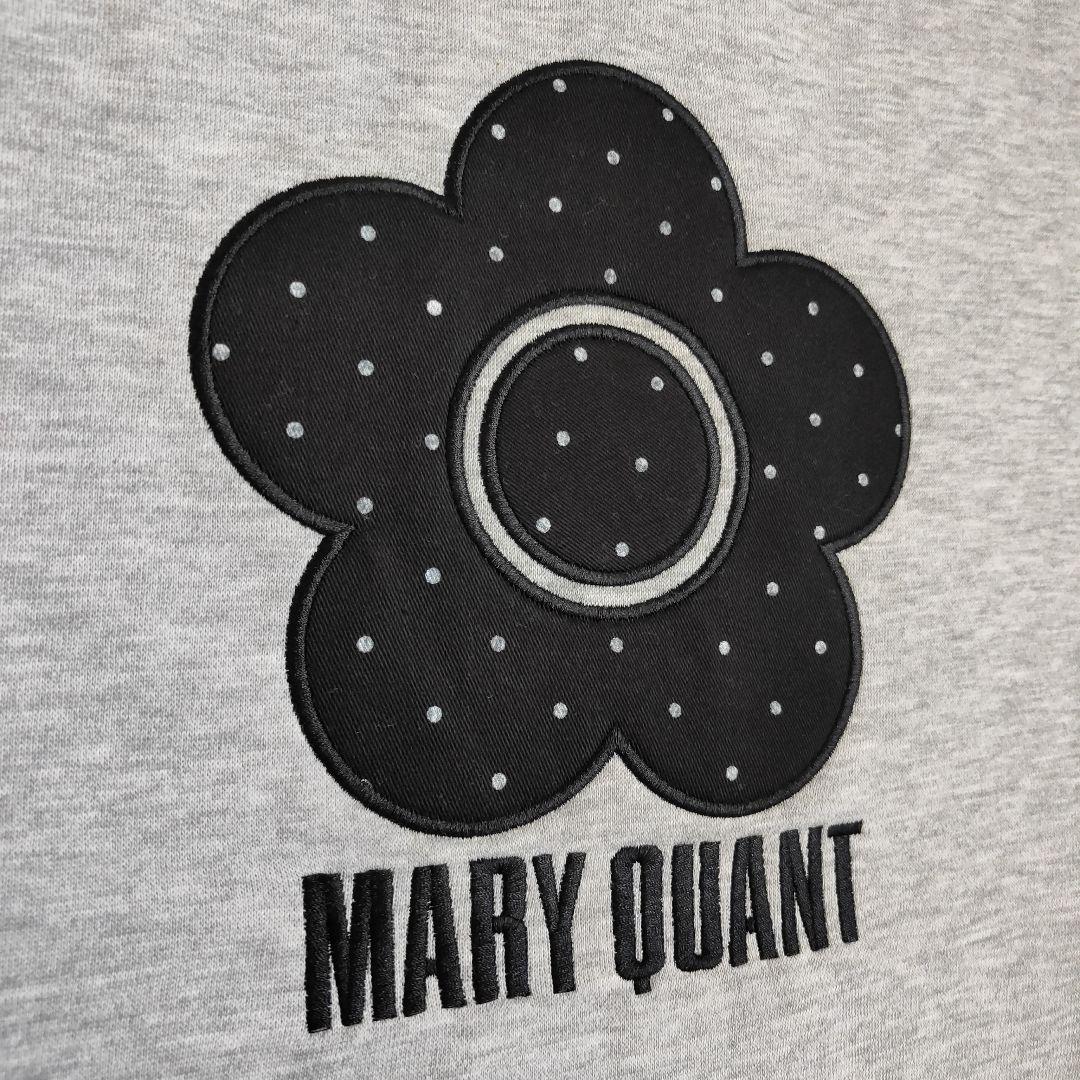 マリークワント ドット デイジー ロゴ スウェット グレー フリーサイズ
