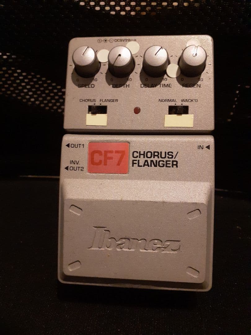 ギター Ibanez CF7 Chorus/Flanger Ibanez CF7 Chorus/Flanger - Old Stuff!! - YouTube