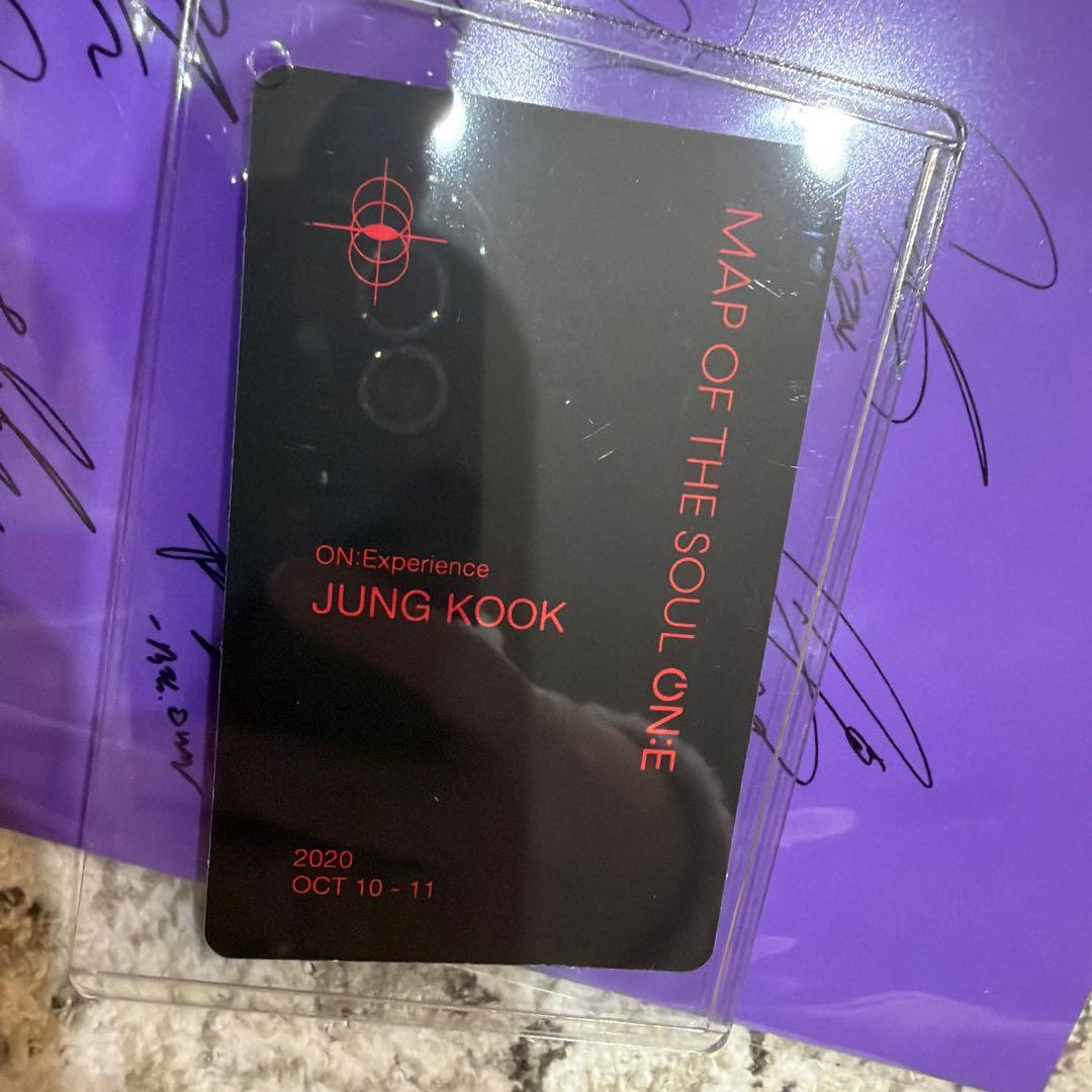 BTS MAP OF THE SOUL ON:E DVDトレカ ジョングク - メルカリ