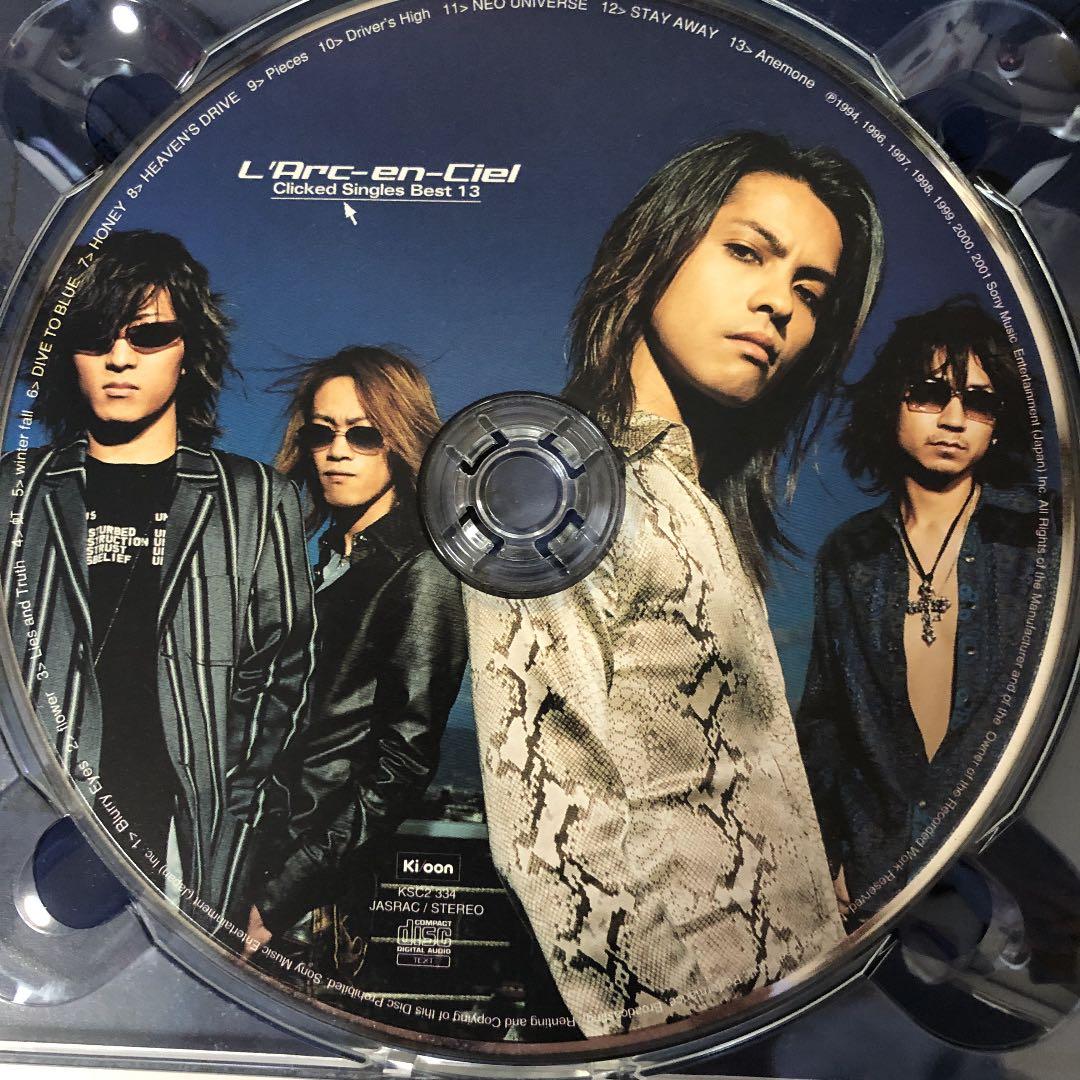 L'Arc-en-Ciel Clicked Singles Best 13 - メルカリ