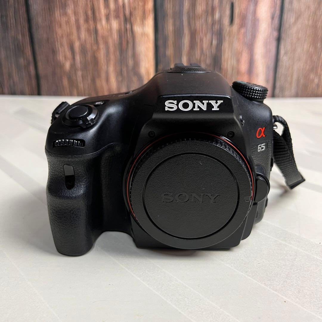 ソニーα65ズームレンズセット（SLT-A65V）付属品多数！