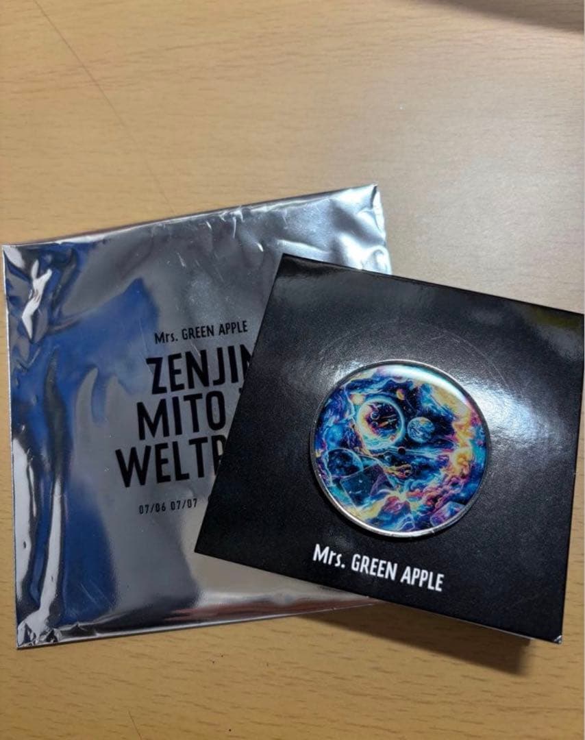 ミセスグリーンアップル ゼンジン ランダムグッズ ピンバッジ - メルカリ
