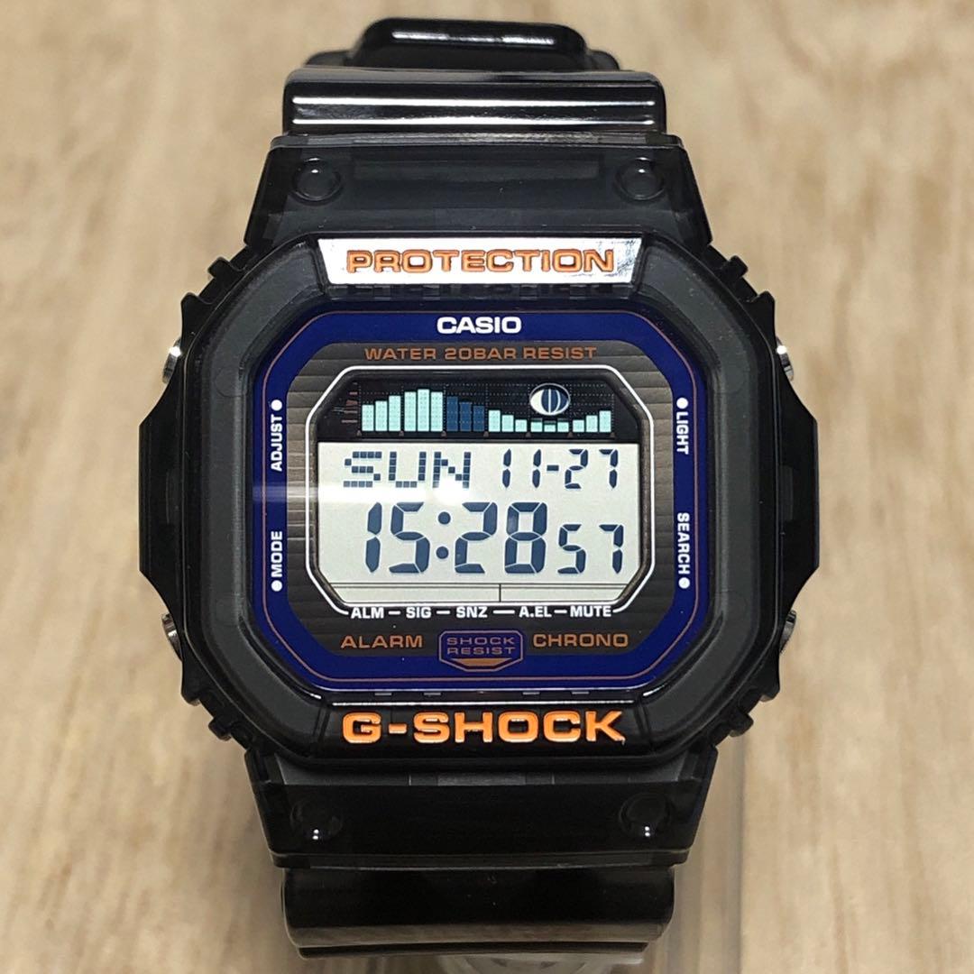 【希少未使用極美品】G-SHOCK G-LIDE GLX-5600クリアブラック G-SHOCK GLX-5600-1JF メンズ デジタル ブラック G-LIDE – THE CLOCK