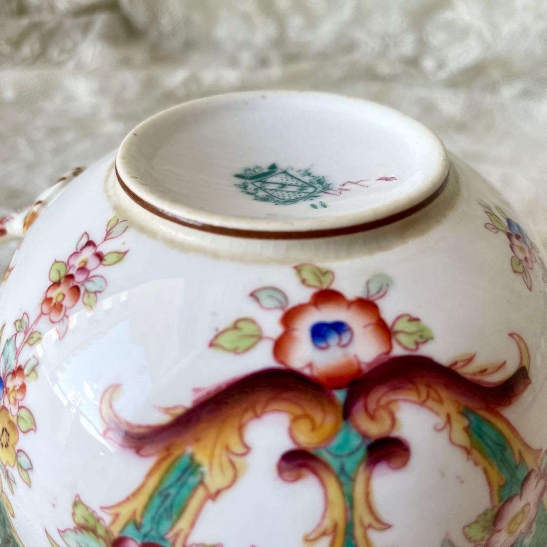 レア】サルグミンヌミントン ショコラカップ 緑 C&S フランス