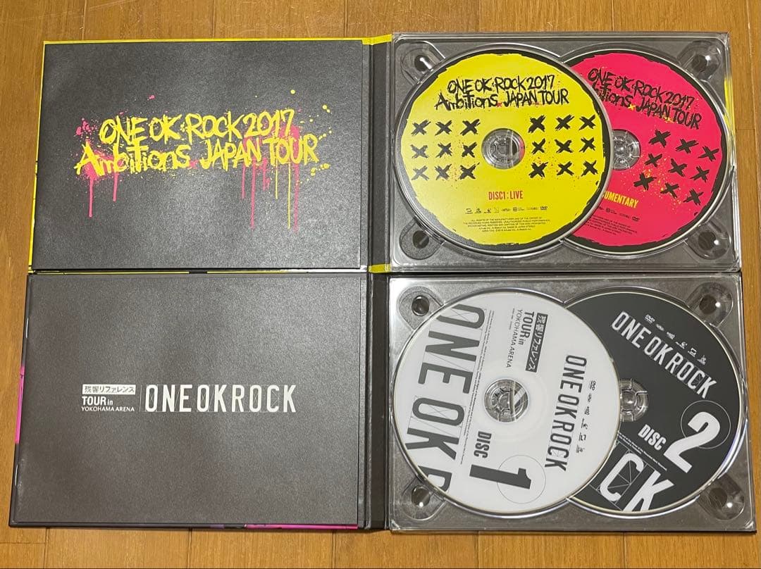 ワンオクDVD&BluRay9点セット