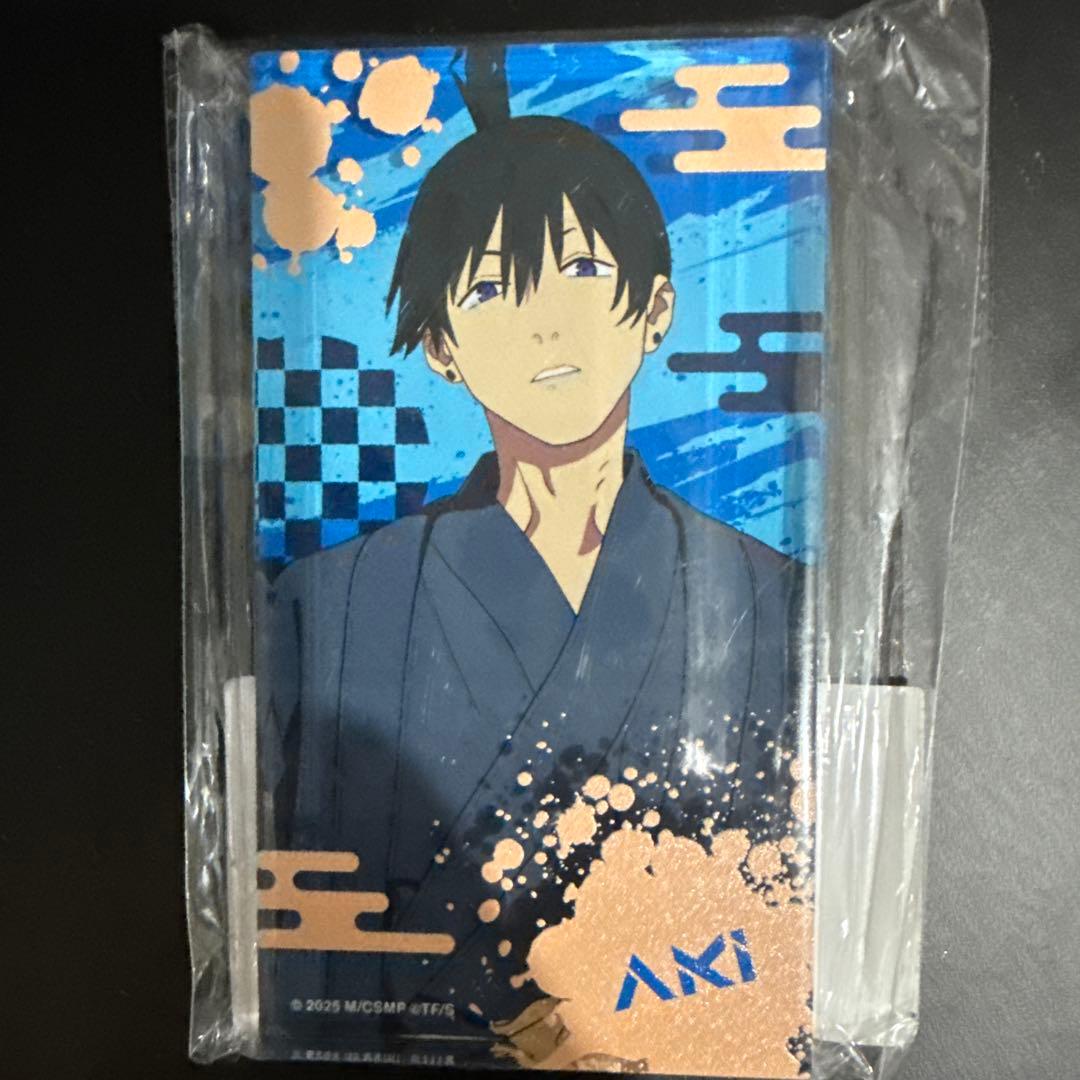 早川アキ ルーレット B賞 アクリルブロック お祭り チェンソーマン