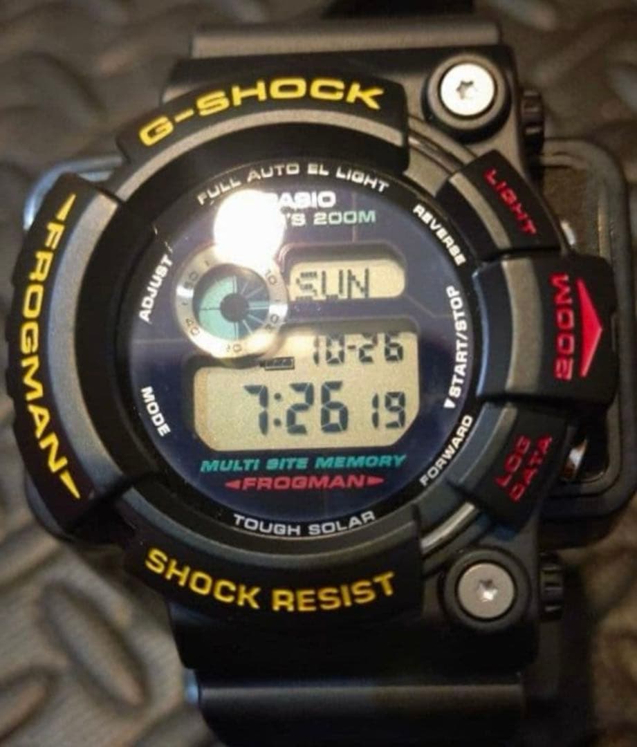 田*店様 CASIO G-SHOCK FROGMAN フロッグマン　タフソーラー G-SHOCK カシオ CASIO Gショック FROGMAN フロッグマン ダイバーズ