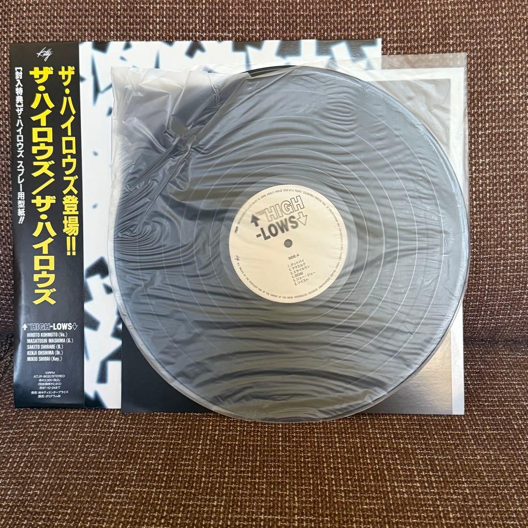 ザ・ハイロウズ THE HIGH-LOWS ファースト アナログ盤 - メルカリ