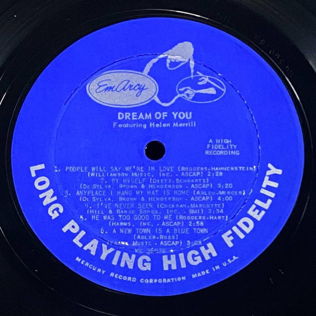 ☆不朽の名作【USオリジナル／希少MONO／深溝DG／小ドラマー】ヘレン