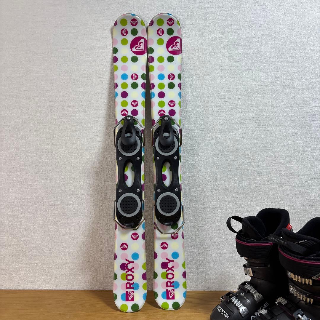 レディースショートスキーセット ROXY 美品 LANGE 22-22.5cm - メルカリ