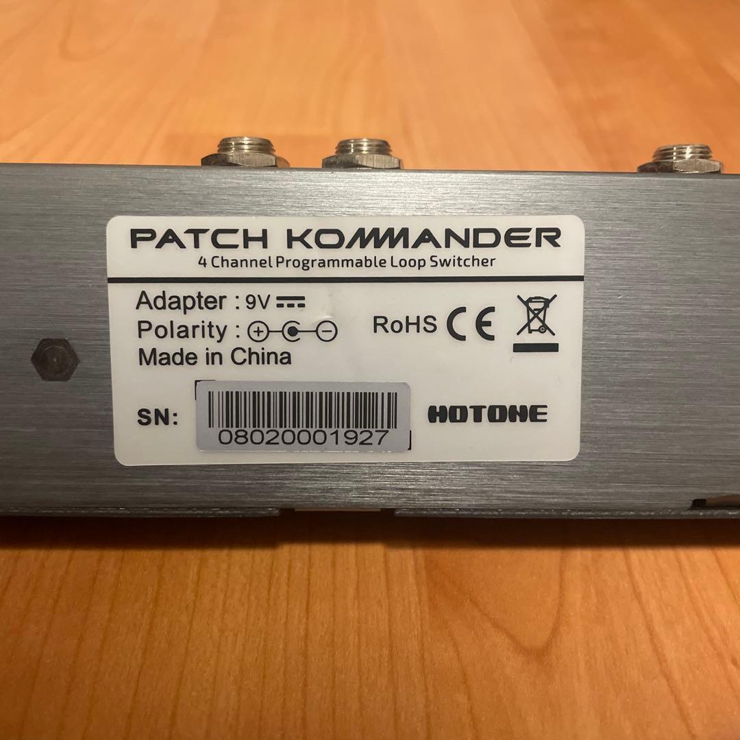 箱ナシ】HOTONE PATCH KOMMANDER 4ch スイッチャー