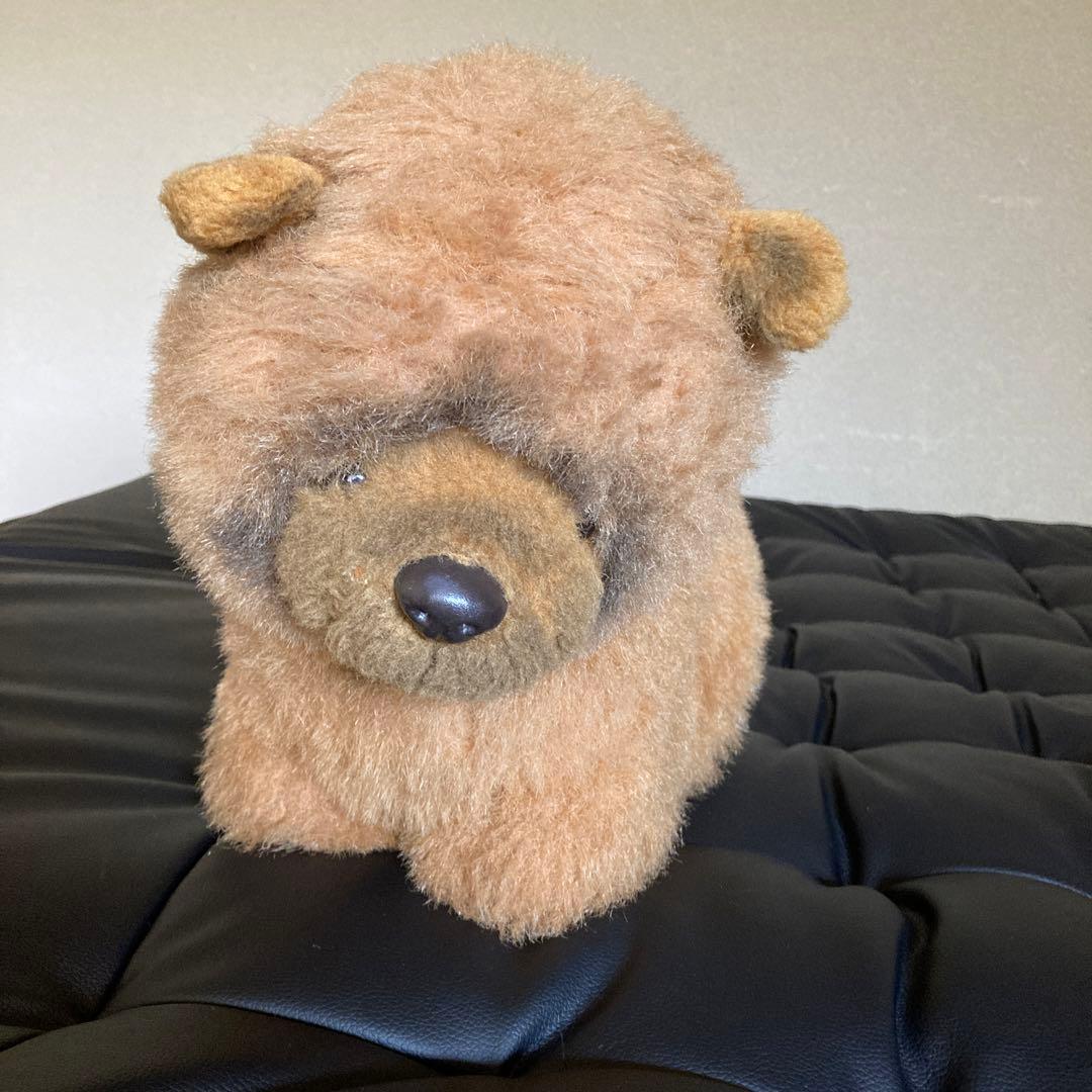 ぬいぐるみの三英 昭和 レトロ チャウチャウ犬 美品 - メルカリ
