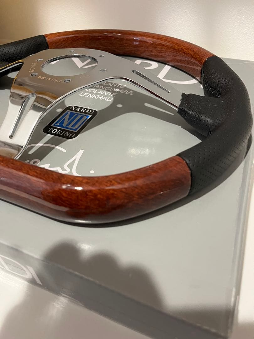 NARDI ナルディ ステアリング D型 ウッド カリスタ風 新品未使用