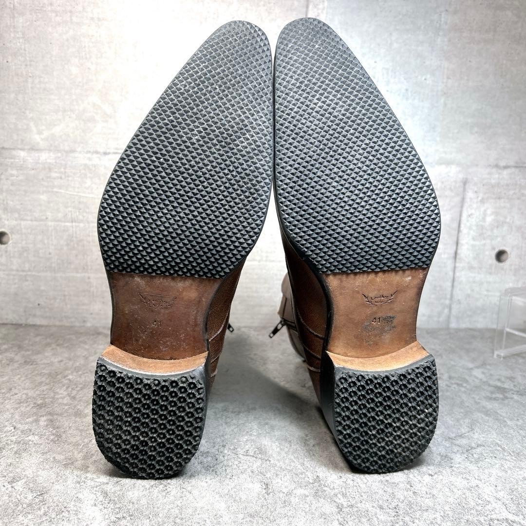 alfredo BANNISTER IN/zip boots/Y2K/お兄系/茶 - メルカリ