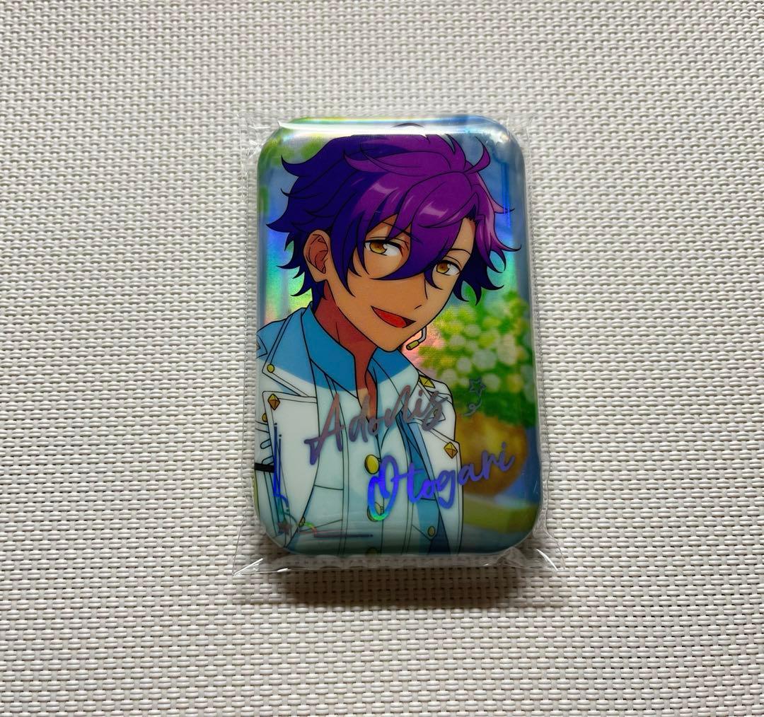 あんスタ 中国 上海 限定 星彩ロング缶バッジ スクエア缶 アドニス
