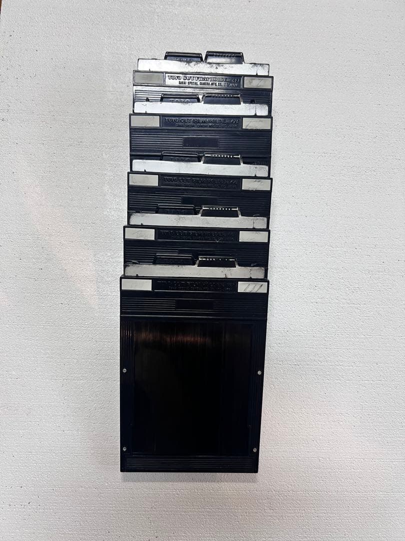 TOYO CUT FILM FOLDER 4×5 安い inch 5枚 シノゴ/No1