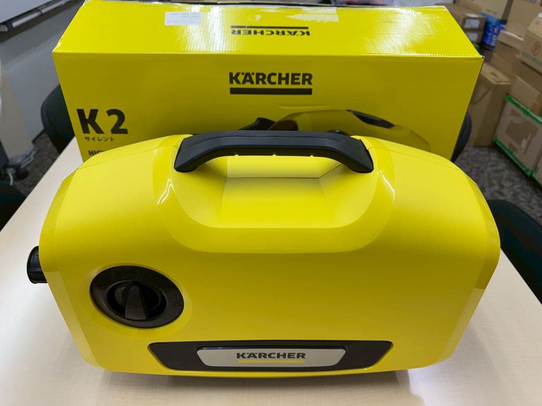 【新品未使用】ケルヒャーK2サイレント本体のみ ケルヒャー（KARCHER） 高圧洗浄機 K 2 サイレント洗車セット