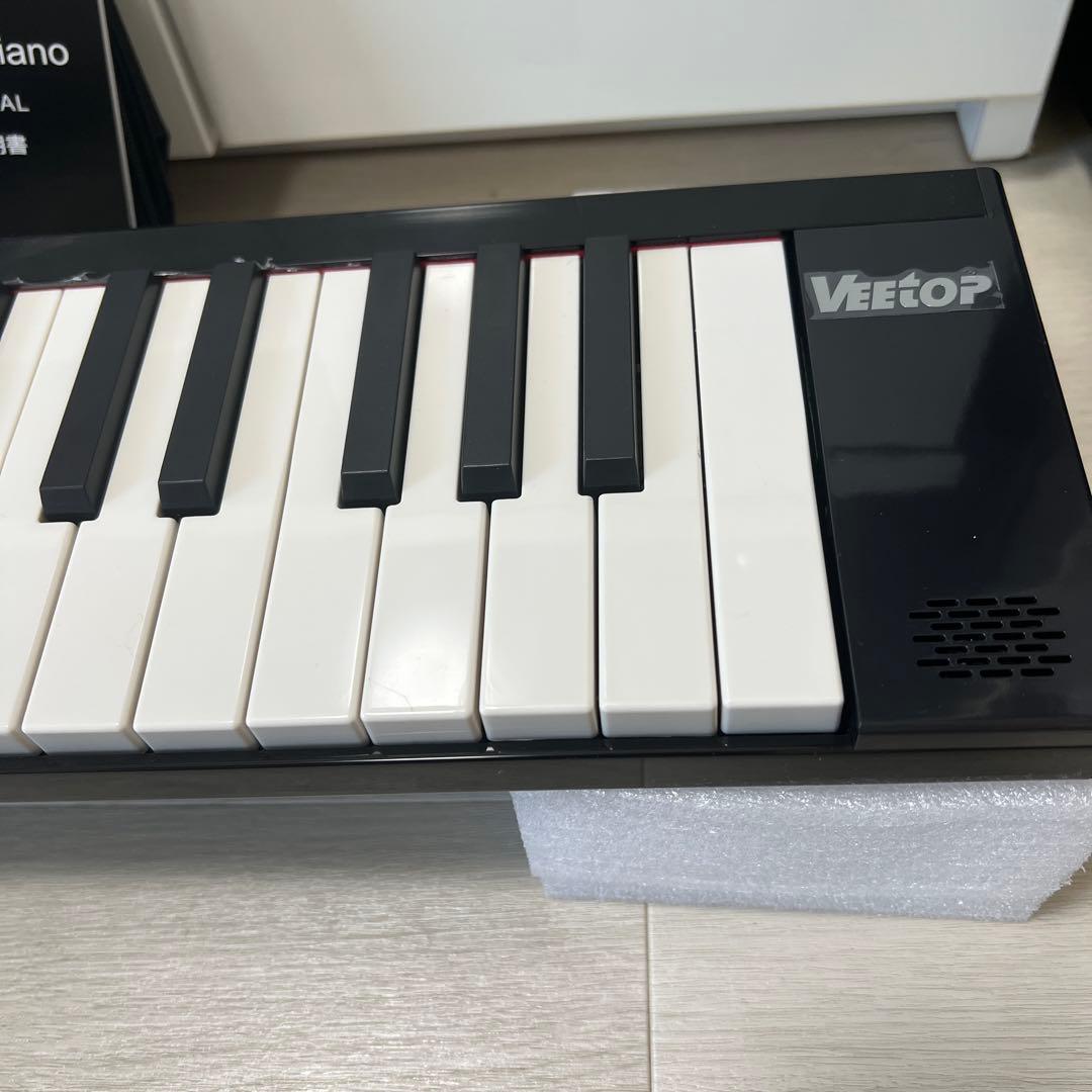 美品】VEE TOP 折り畳み式 88鍵盤 128種音色 デモ曲30曲
