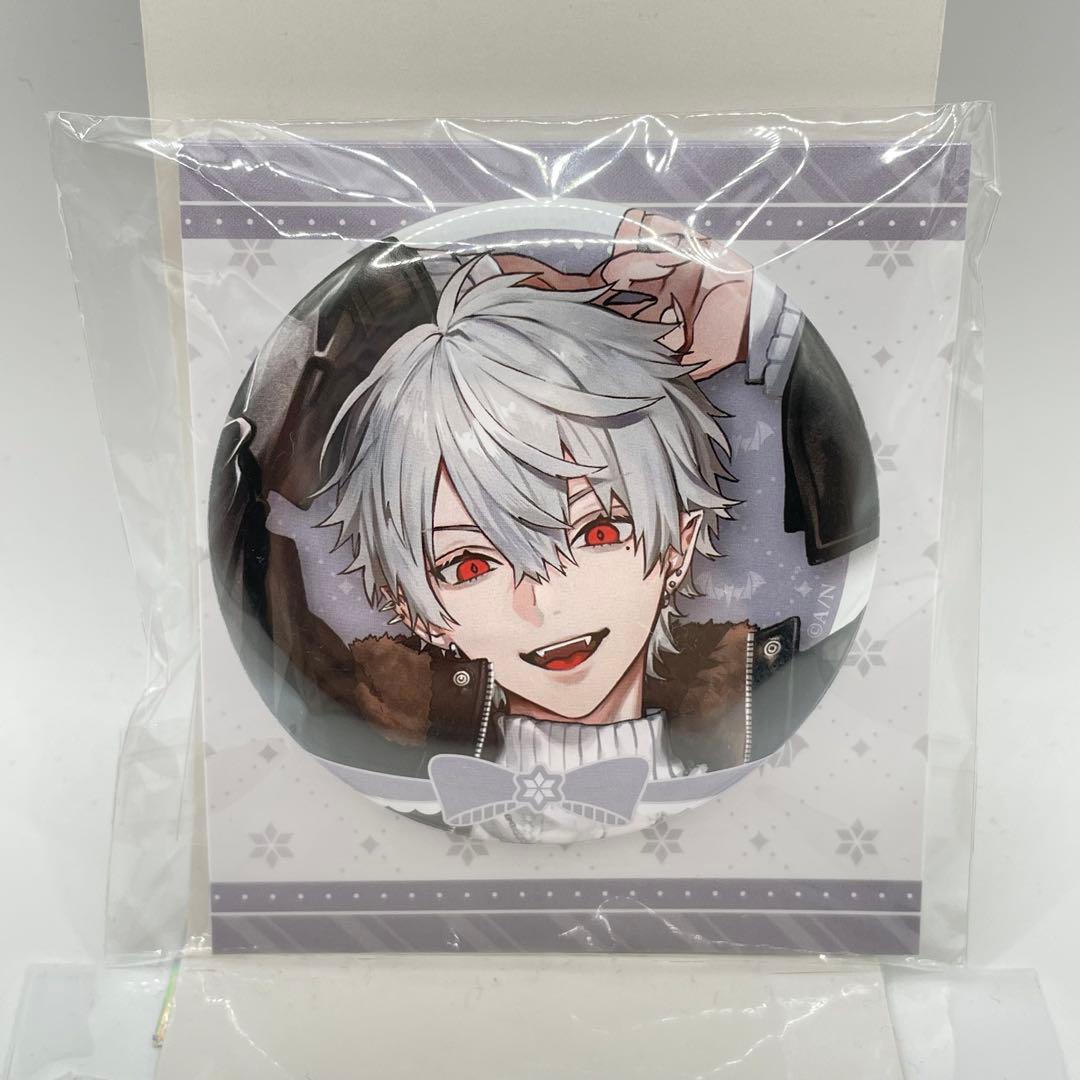 にじさんじ 葛葉 チェーン付き缶バッジ ウィンターデート 2024 - メルカリ