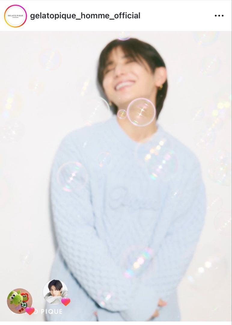 ジェラートピケ ニット 山田涼介さん着用 M - メルカリ