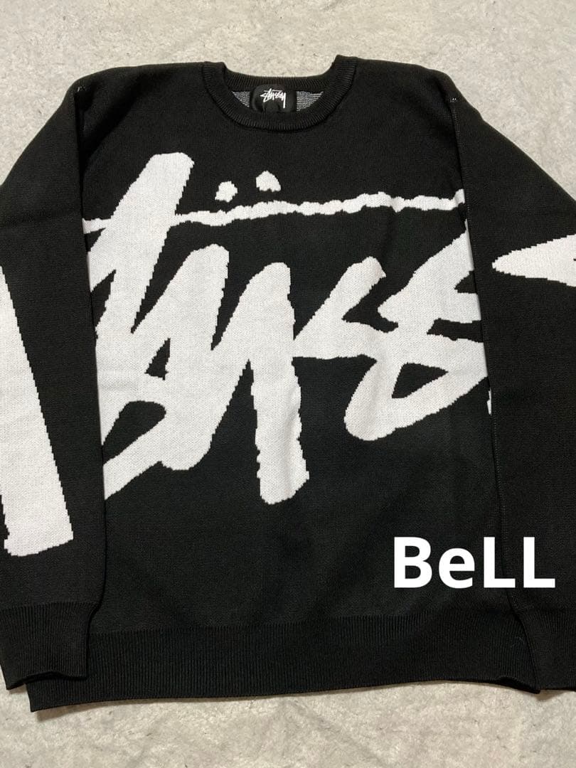 STUSSY ロゴ入り ニットセーター ブラック 男女兼用 楽天市場】STUSSY (ステューシー) SWIRLY SWEATER (スワルリー