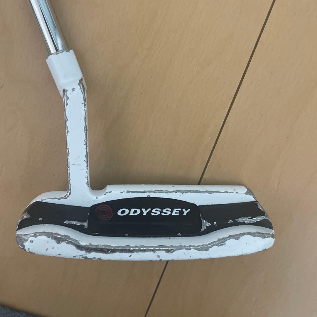 ODYSSEY パター 33インチ ホワイト/ブラック カバー新品付き - メルカリ