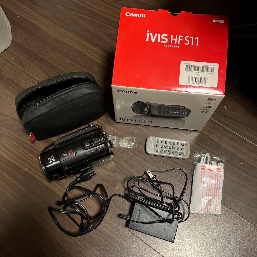 Canon iVIS HF S11 ビデオカメラ Amazon | Canon ハイビジョンデジタルビデオカメラ iVIS HF S11