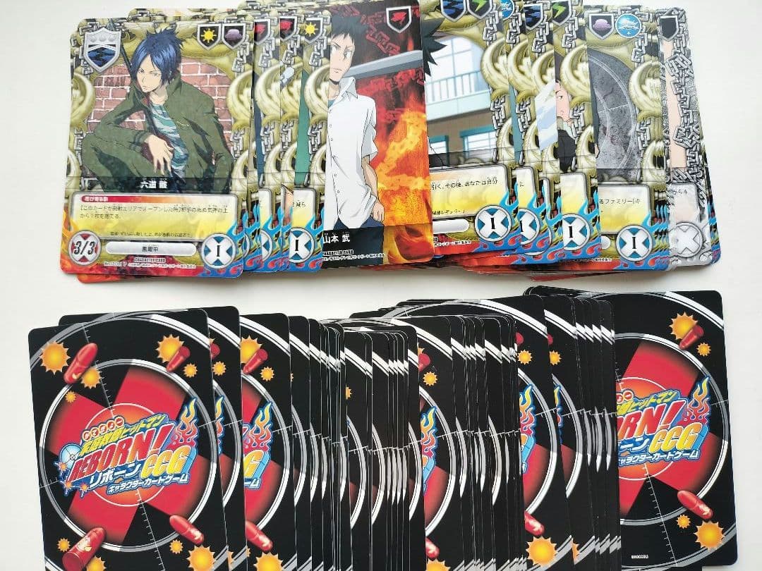 家庭教師ヒットマンREBORN!　CCG　カード　ダブりなし　105枚 キャラクターカードゲーム 『ヴァイスシュヴァルツブラウ』より