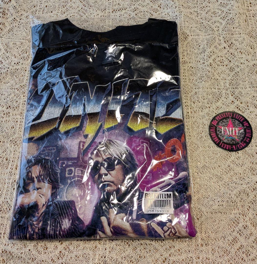 Y*i様 B'Z UNITE ホルモン コラボTシャツ М 非売品ステッカー - メルカリ
