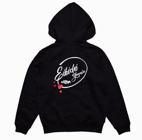 矢沢永吉 レディースパーカー（ロゴハート）ブラック M - メルカリ