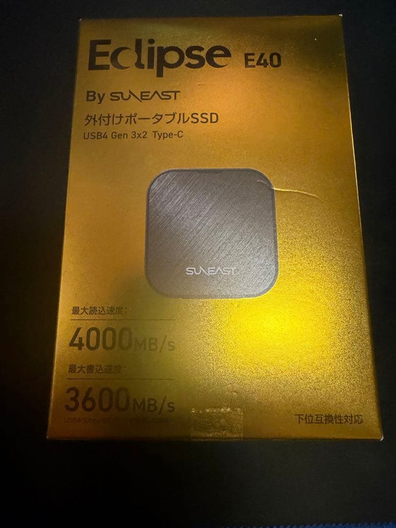 SUNEAST USB4対応 外付けSSD Eclipse E40 4TB - メルカリ