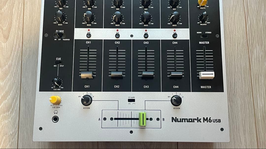 動作品】Numark M6 USB dj ミキサー