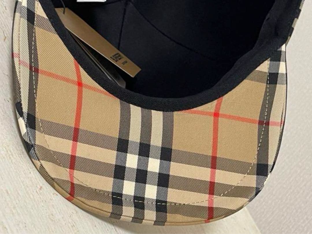 BURBERRY バーバリー チェック柄 ベースボールキャップ