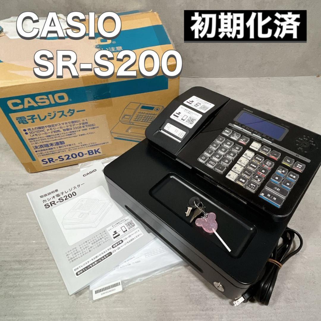 カシオ CASIO レジスタ SR-S200-BK ブラック - メルカリ