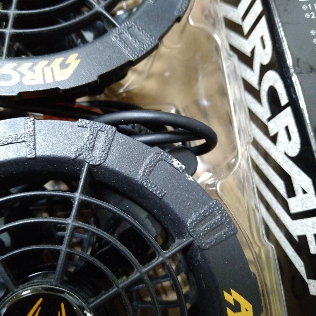 AIRCRAFT 24年 22V ファン 充電器セット BURTLE