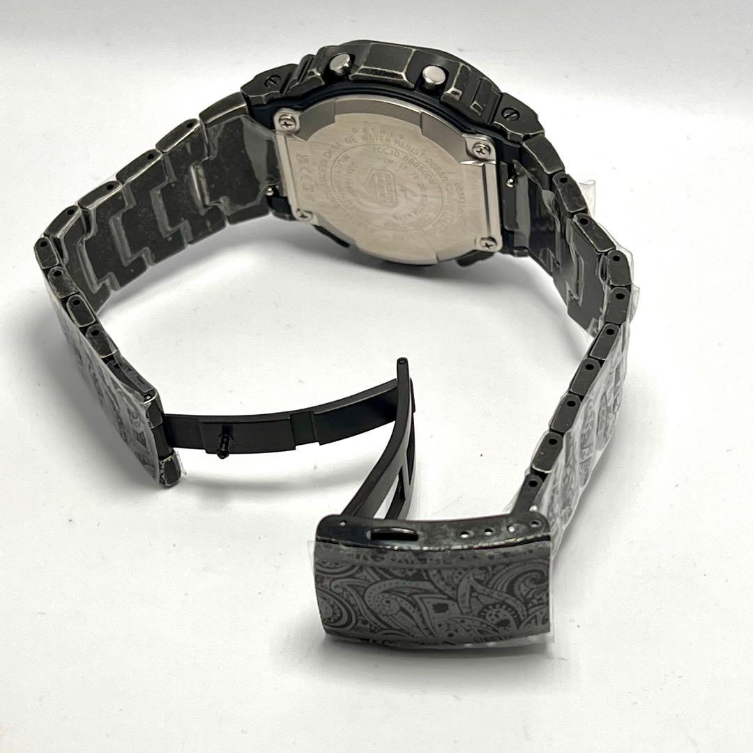 G-SHOCK GW-B5600フルメタルカスタム ペイズリー柄 電波ソーラー