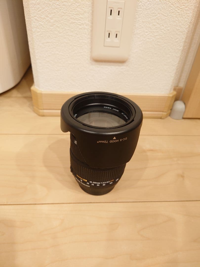 レンズ３点セット シグマ 18-200mm F3.5-6.3 DC OS/HSM