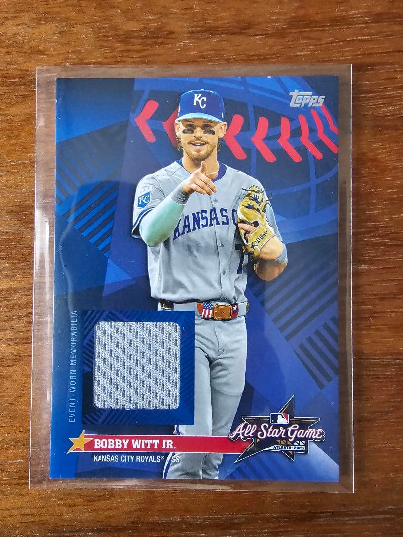 Bobby Witt Jr. オールスターゲーム レリックカード - メルカリ