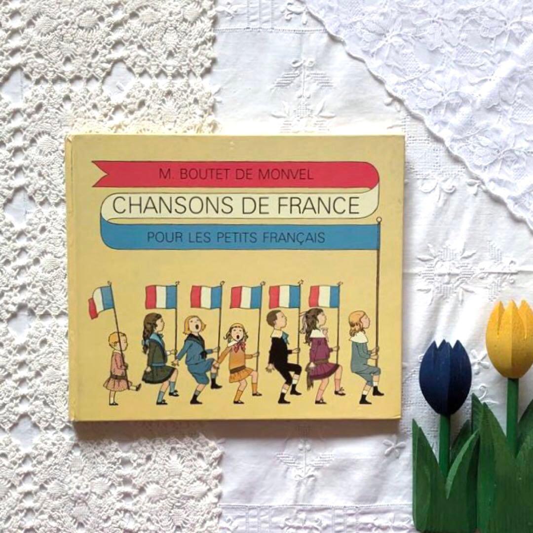 RV71 洋書 モンヴェルの楽譜絵本 ♡ かわいいフランス楽譜絵本 - メルカリ